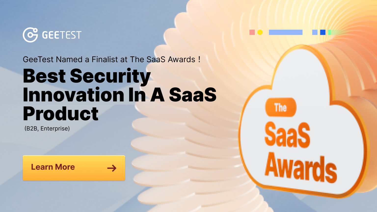GeeTest Named a Finalist at The SaaS Awards