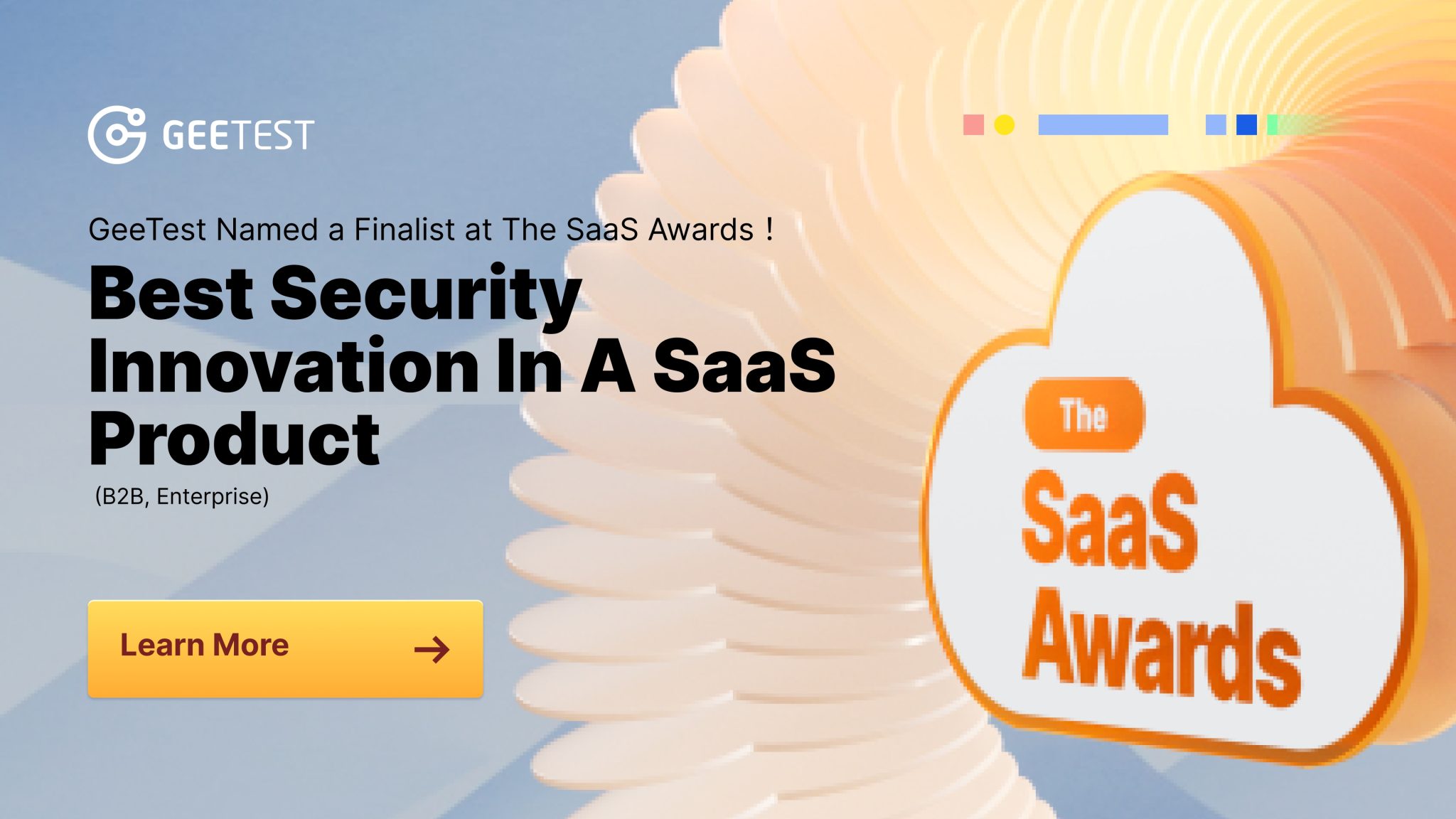 GeeTest Named a Finalist at The SaaS Awards