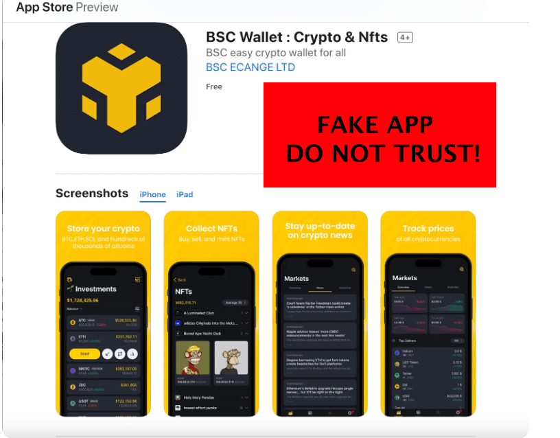 Countering Fake Apps For Business: From Passive to Proactive Risk Control fake binance app 1