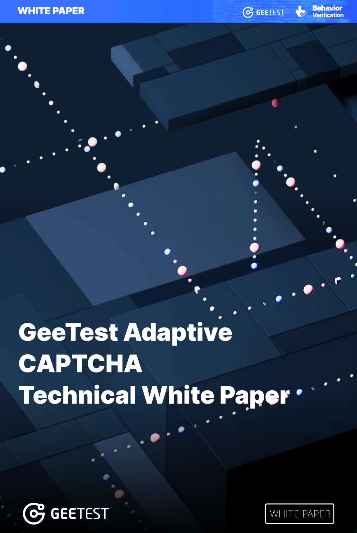 GeeTest Adaptive CAPTCHA Technical White Paper cover